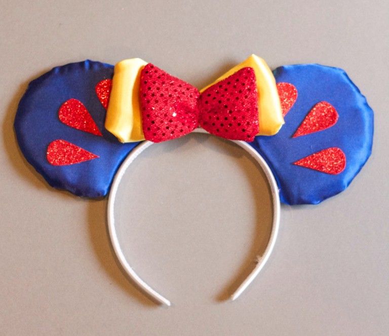 Gratis Fasching Schnittmuster - DIY Disney Mickey Ears